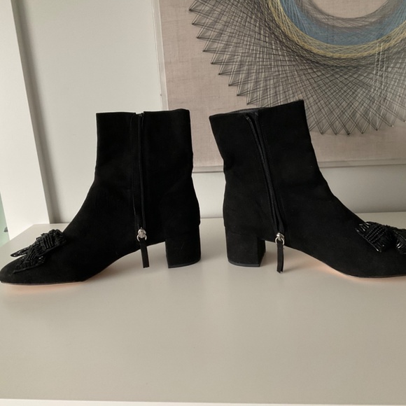 Lovely fabric evening boots from Zara size 9 - Picture 5 of 8
